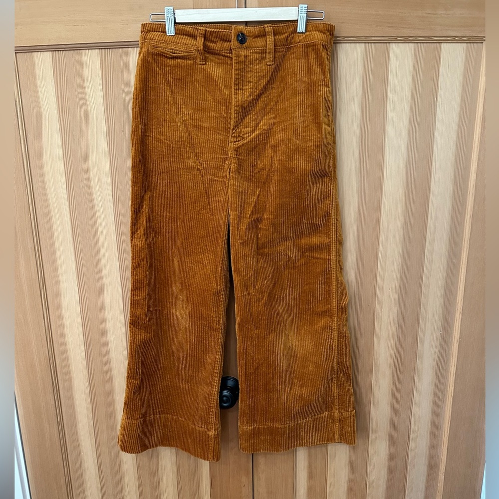 Madewell wide leg cords